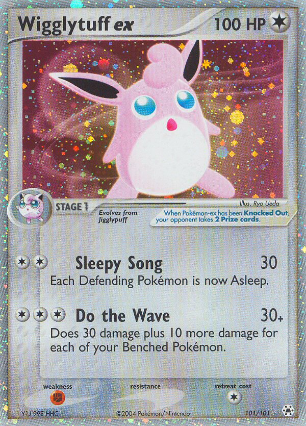 EX Hidden Legends Wigglytuff EX #101/101